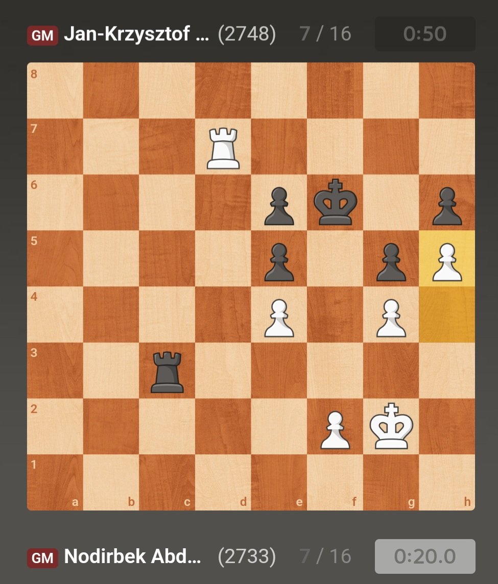 GrandChessTour's tweet image. Play like Jan-Krzysztof Duda!
#superbetrapidblitzpoland #grandchesstour #chesspuzzle