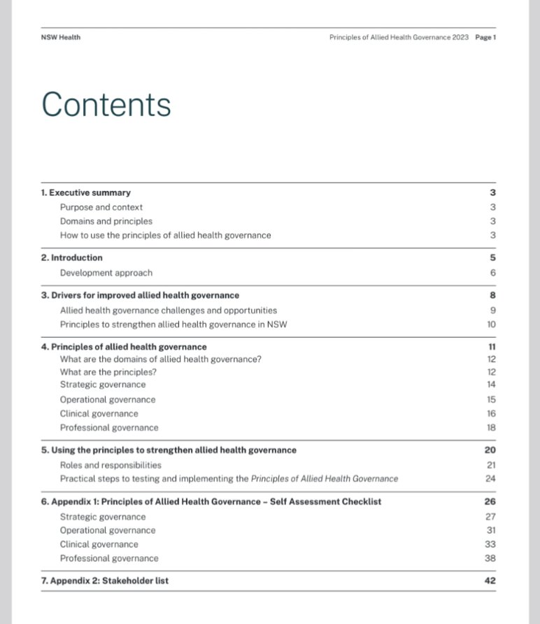 @sarahel46588425 @BeverleyHarden @PaulChapman09 @southernscampi @RuthCr @RebeccaTyrrell4 @TheVenusMadden Hi @sarahel46588425 this topic of professional : operational leadership (largely an outflow of AHP organisational structure) is well studied in Australia & is a passion of mine I'll share some here: @carrie_biddle @alex_harper19 @ToniKingOT @LizzieKing_SLT