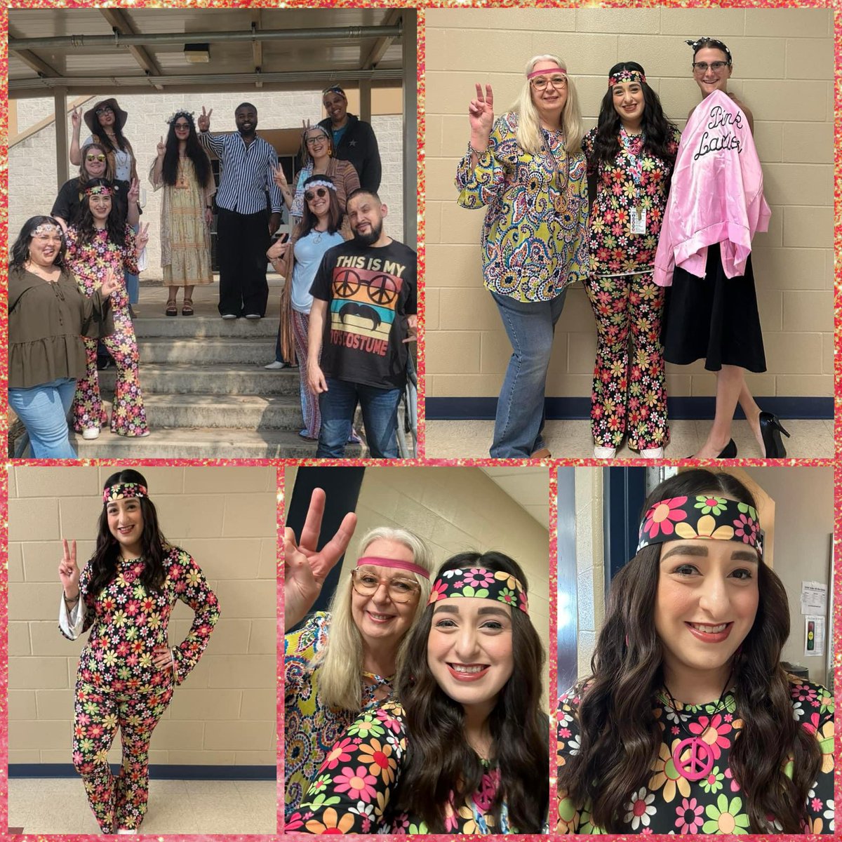 MrsDoraCastillo's tweet image. It was a groovy day at Rayburn Middle School yesterday! #TeacherAppreciationWeek✌🏻☮️🌸