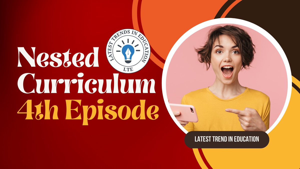Exploring the Nested Curriculum to empower students to become global citizenship

youtube.com/watch?v=Zd1h89…

#curriculum #nestedcurriculum #teacherstudent #TeacherAppreciationWeek #teachingjobs