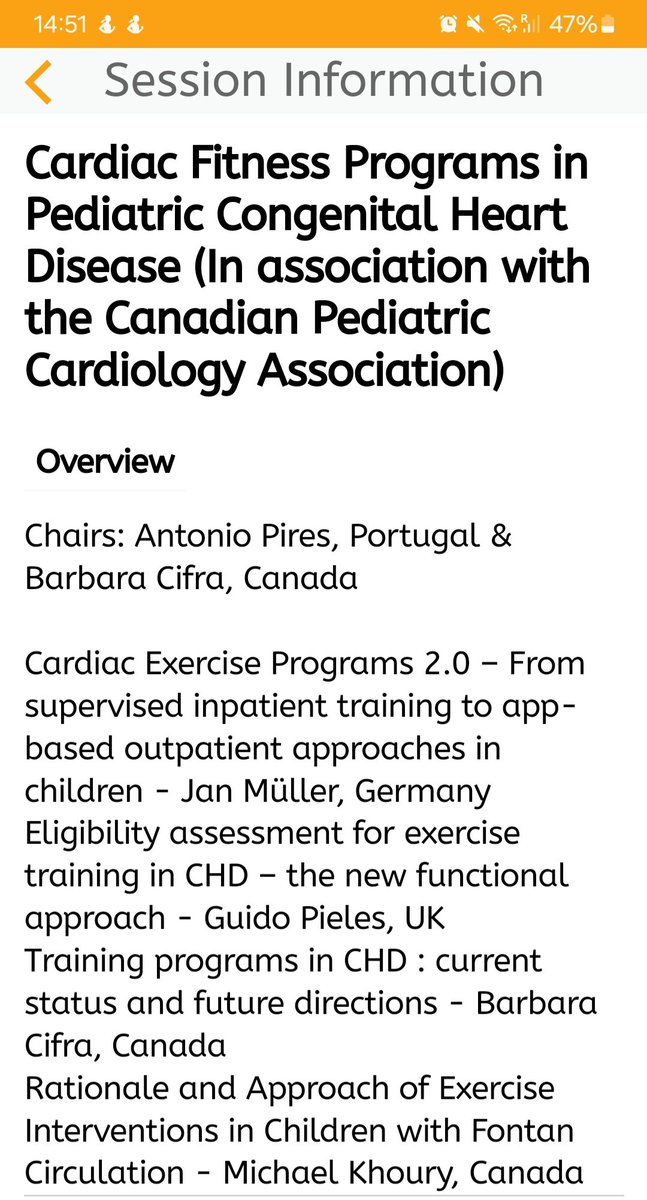 My favourite topic & sessions so far #AEPC2024 cardiac fitness for our children with congenital heart disease. We need to do more & get our patients moving