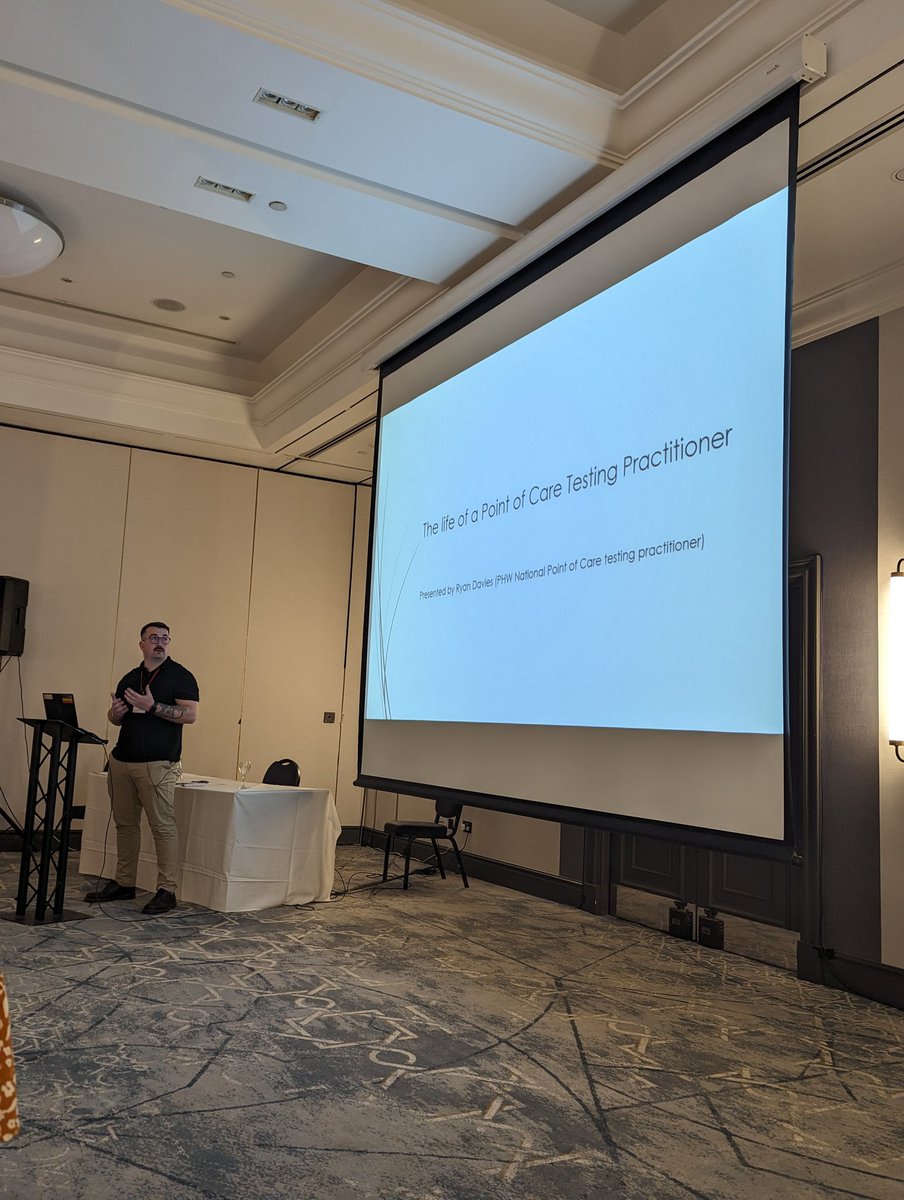 Kicking off our Scientific Investigators session with Ryan Davies, BBV POCT practitioner