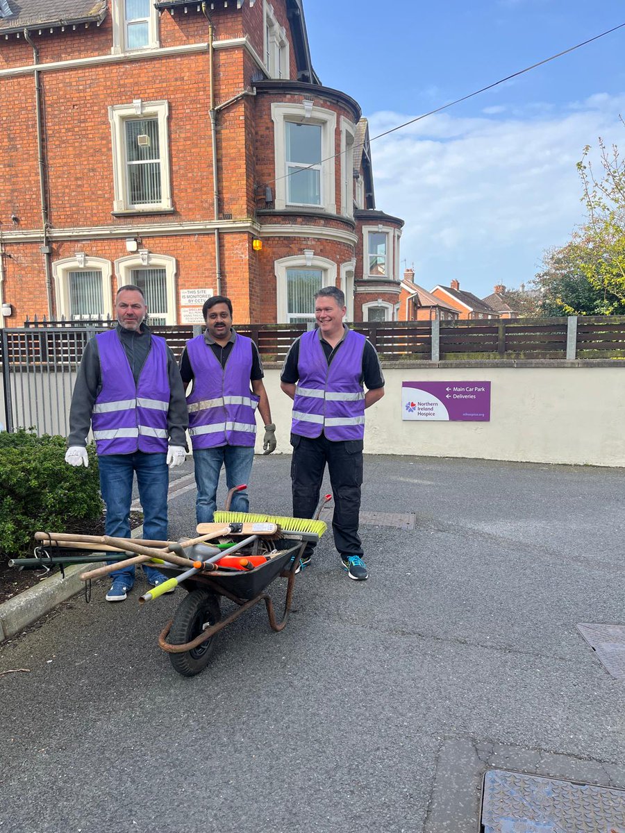 We were delighted to take part in a volunteering day with @NIHospice on Friday 3rd May, as part of the charity’s Corporate Garden Volunteering Day Programme.

A big thank you to the Hospice for offering us the opportunity to participate! We look forward to returning next year.