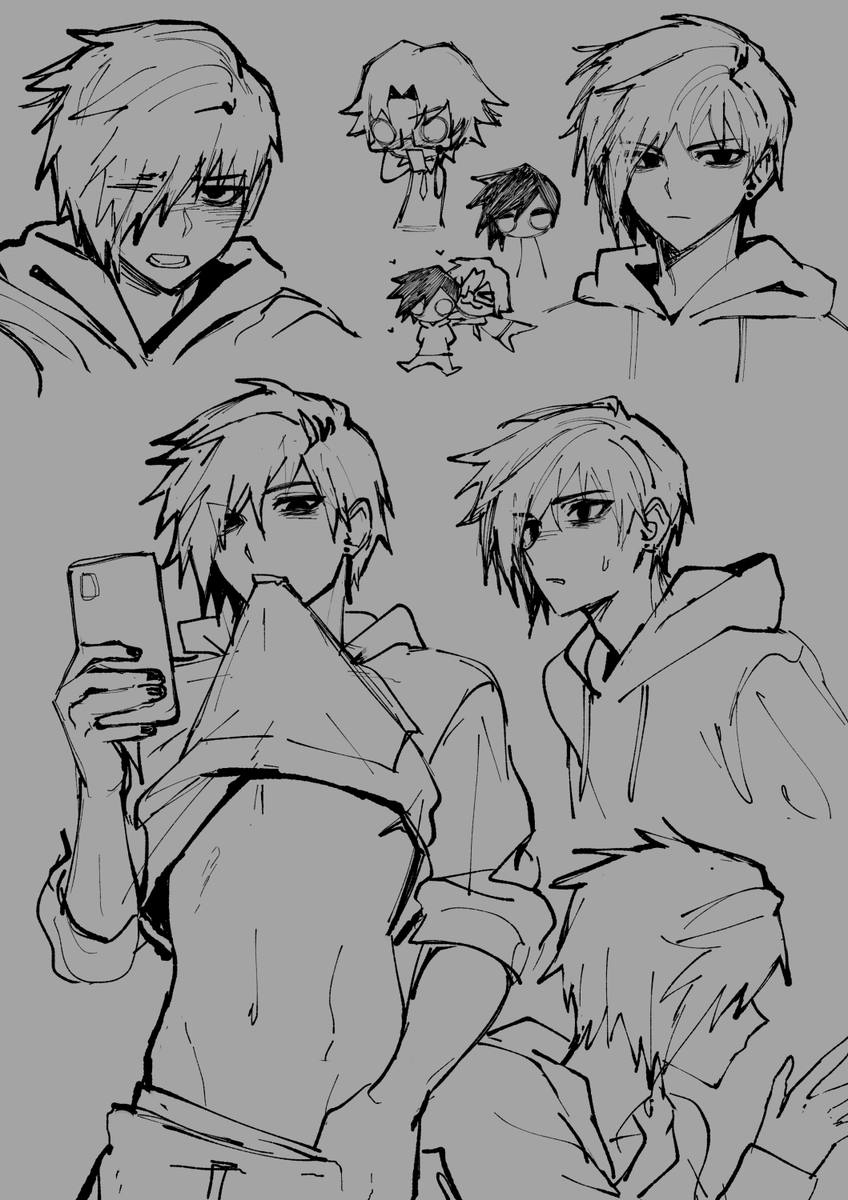 sebastian doodles 😁