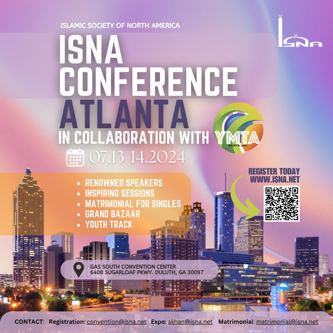 ISNA is coming to Atlanta! In collaboration with YMTA.

Register Here: isna.app.neoncrm.com/.../eventRegis…...&
