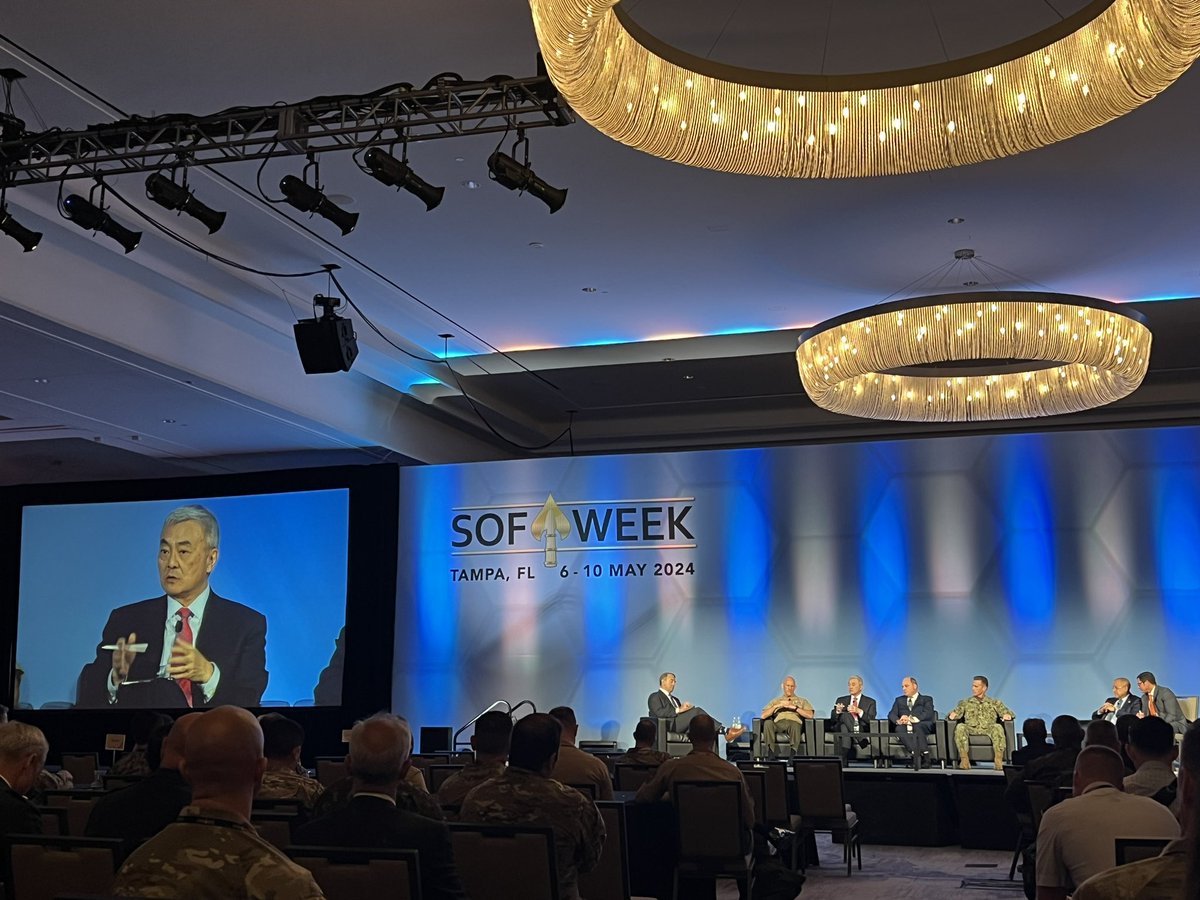 Great to attend #SOFWeek down in Tampa, FL this week, really interesting panels & discussions esp about role of SOF in great power competition and how to leverage relationships from GWOT for current struggle against nation-state adversaries