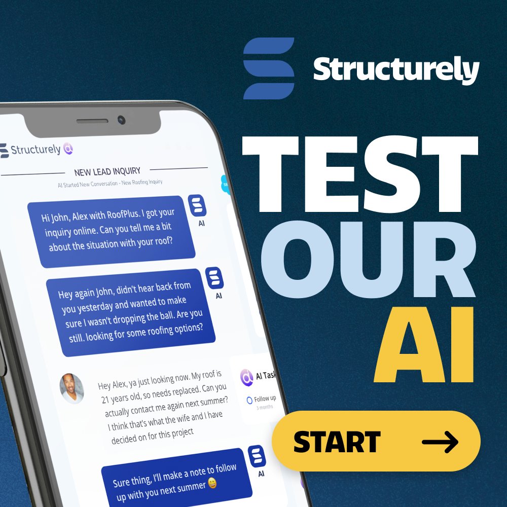Human-like AI calling and texting that sets real appointments and live phone transfers. Try it out for yourself! 🤖📲
👉 bit.ly/3QA0BJ2
#AIautomation #StructurelyAI #conversationalAI