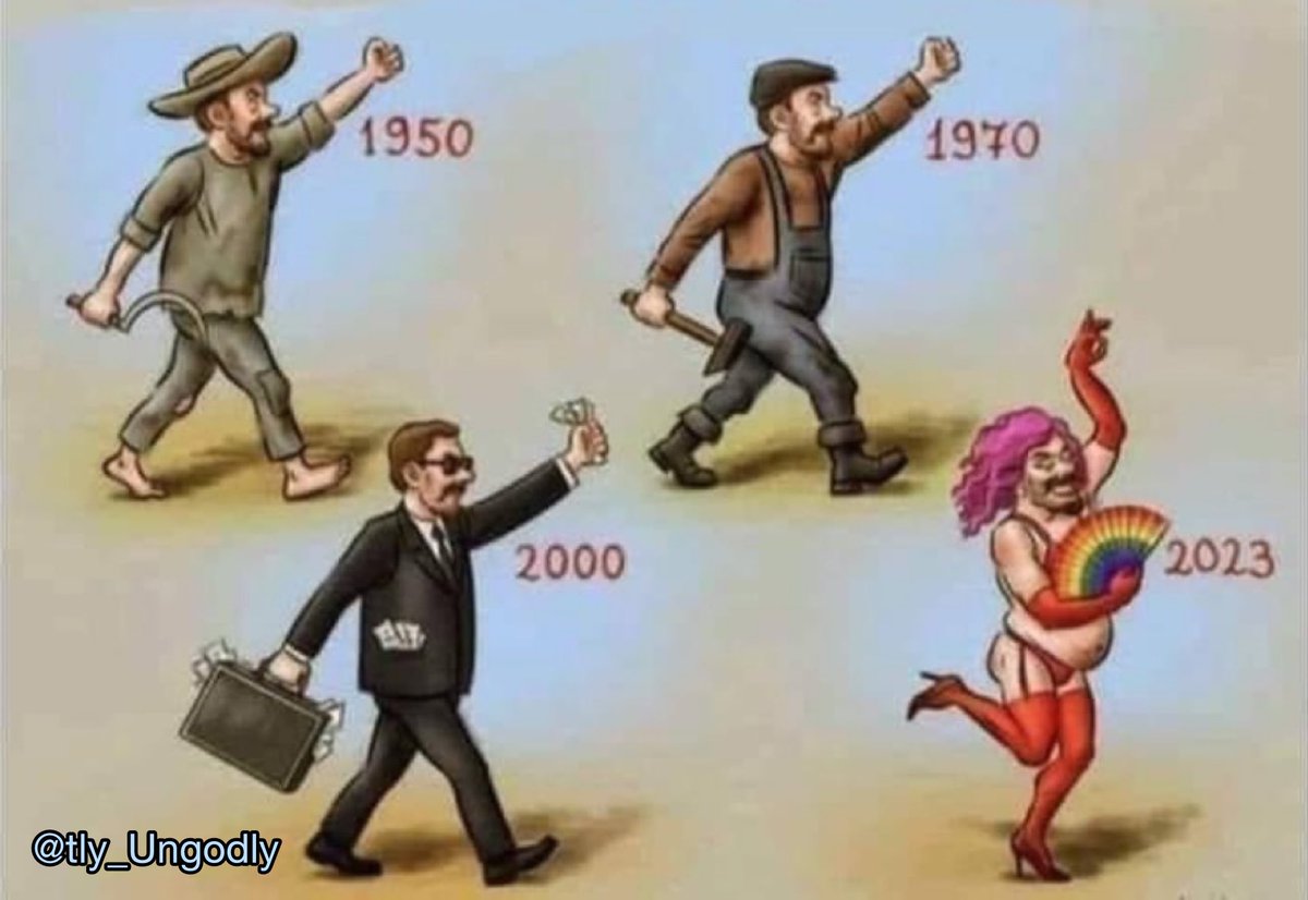 The evolution of the left..