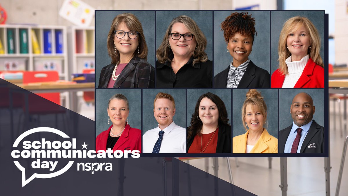 Today is School Communicators Day. Thank you to our CFBISD Communications Team for going above and beyond to keep our students, staff, families and community informed. We appreciate your service! ❤️