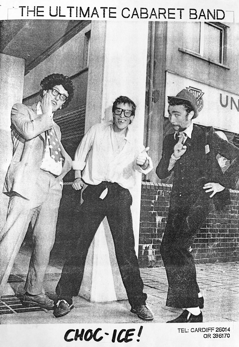 Choc Ice 

The Ultimate Cabaret Band 

#chocice #cardiff #wales #caerdydd #cymru #cardiffmusichistory