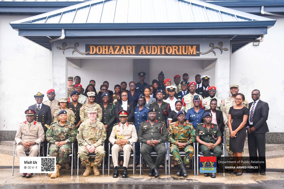 The Ghana Armed Forces (GAF) and the US ARMY Southern European Task-Force-Africa (SETAF-AFRICA) have held a 5-day cadre on Law of War and Armed Conflict from 6-10 May,2024. gafonline.mil.gh/news/gaf-setaf…