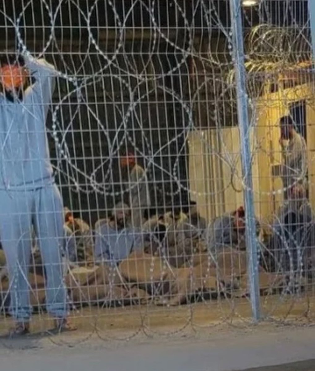 ISRAEL LITERALLY HAS PALESTINIAN MEN IN LITERALLY CONCENTRATION CAMPS. ITS DESCRIBED AS A TORTURE CAMP AND WE JUST OBTAINED FOOTAGE FROM IT THANKS TO CNN. MORE INFO DOWN BELOW THIS IS SO DISTURBING