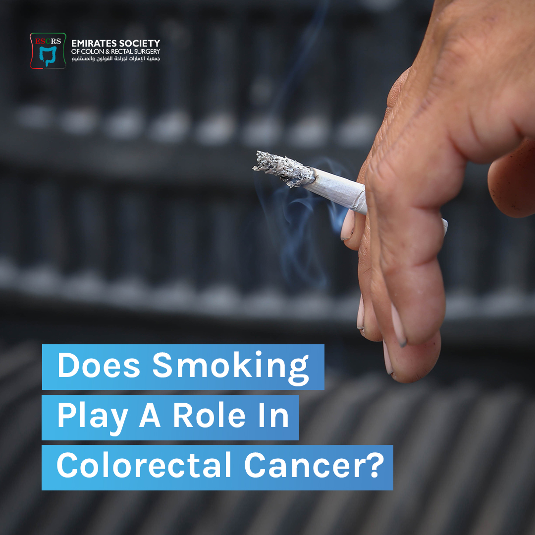#Smoking increases the risk of colorectal cancer by damaging colon and rectum cells. Quitting smoking reduces this risk and improves overall health.

Stay tuned for more tips!

#CancerRisk #ColorectalHealth #Oncology #ColonHealth #Colon #Rectal #Colorectal #ESCRS #UAE