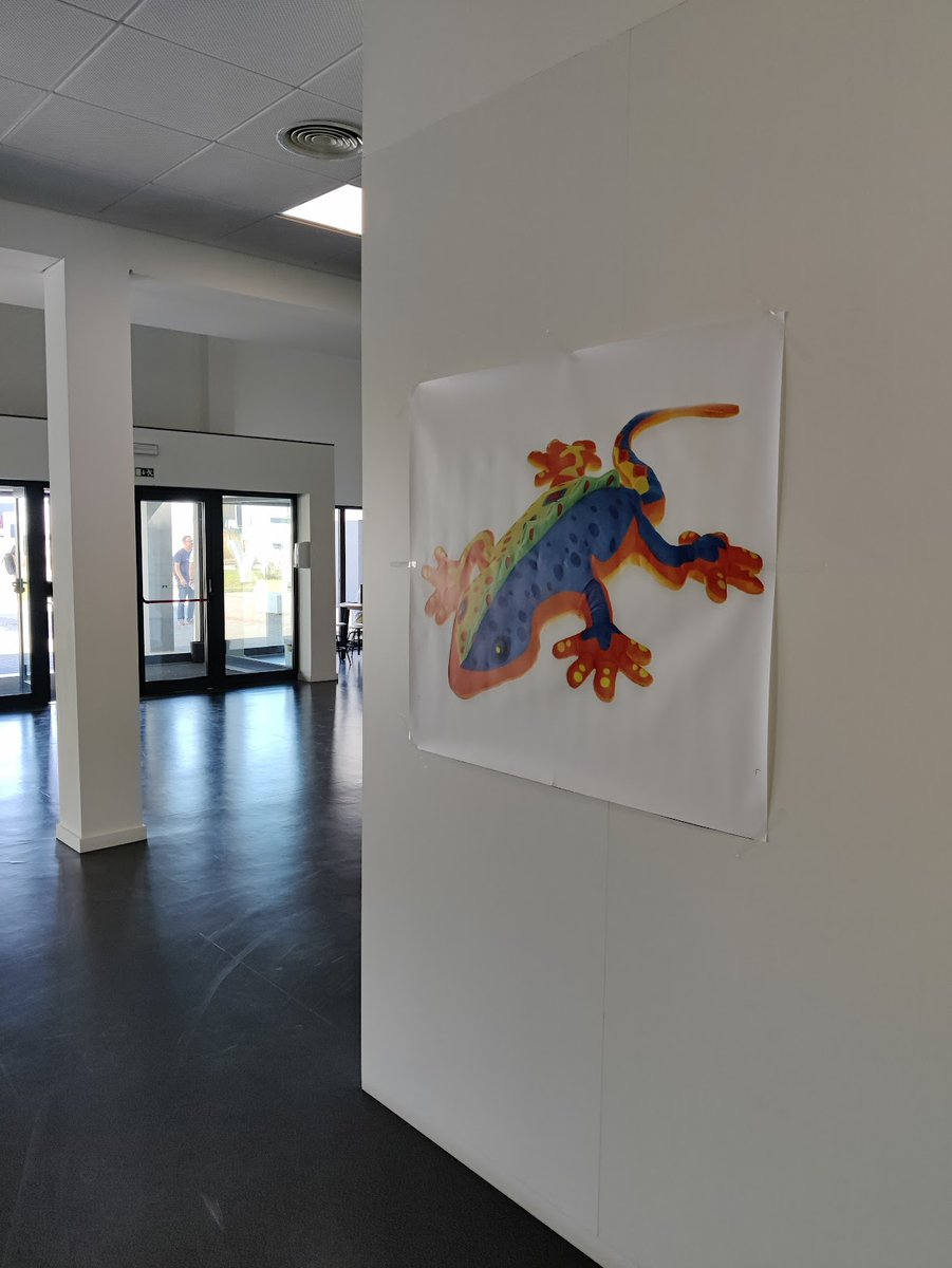 The merce is right next to the entrance. Take a picture with it, share on instagram or twitter, mention @drupalconeur and tag it with #drupalconbarcelona

Most liked picture gets a ticket to Drupalcon!