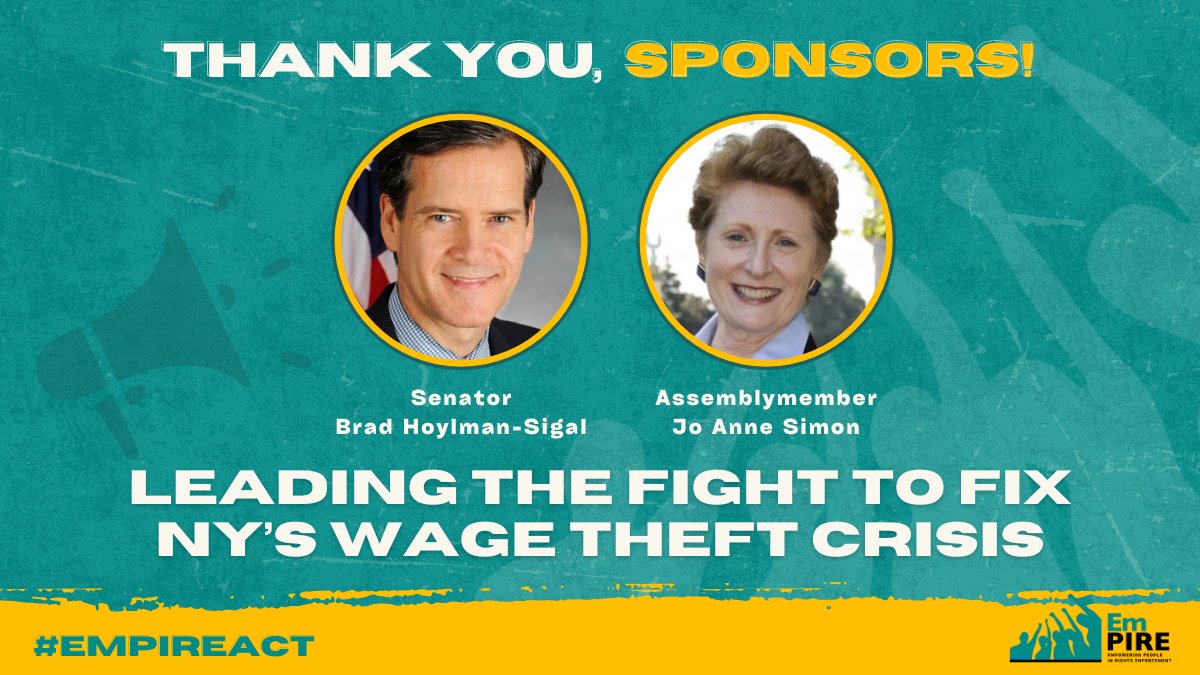 'Our job as lawmakers is not to line the pockets of billionaires. We are here to ensure that New Yorkers have a workplace free from wage theft, unsafe working conditions, and employer retaliation.' @bradhoylman @JoAnneSimonBK52 Pass the #EmPIREAct! timesunion.com/opinion/articl…