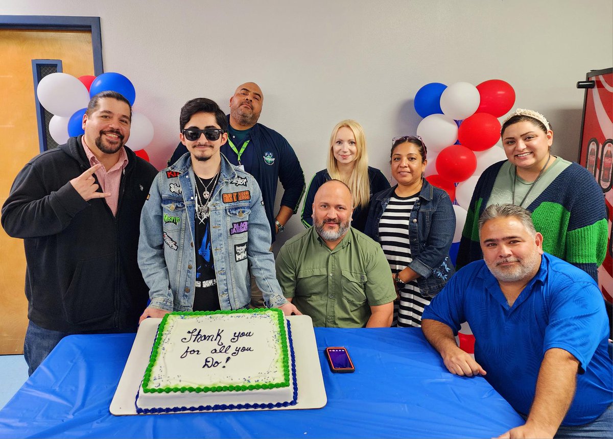 Here's to the real MVPs behind our educators! A big shoutout to Leo Munoz's parents for sweetening Teacher Appreciation Week with a delicious cake treat for our amazing teachers. 🍰💕 #ParentalSupport #TeacherHeroes