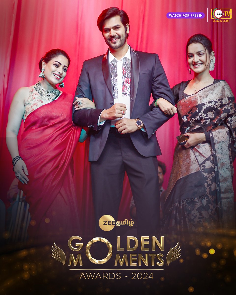 Catch Dr. Ezhil in parallel universe 😉 on #GoldenMomentsAward2024 now streaming on #ZEE5 absolutely for free! 🤩

#NinaithaleInikkum #ZEE5Tamil #ZEE5 #WatchForFree