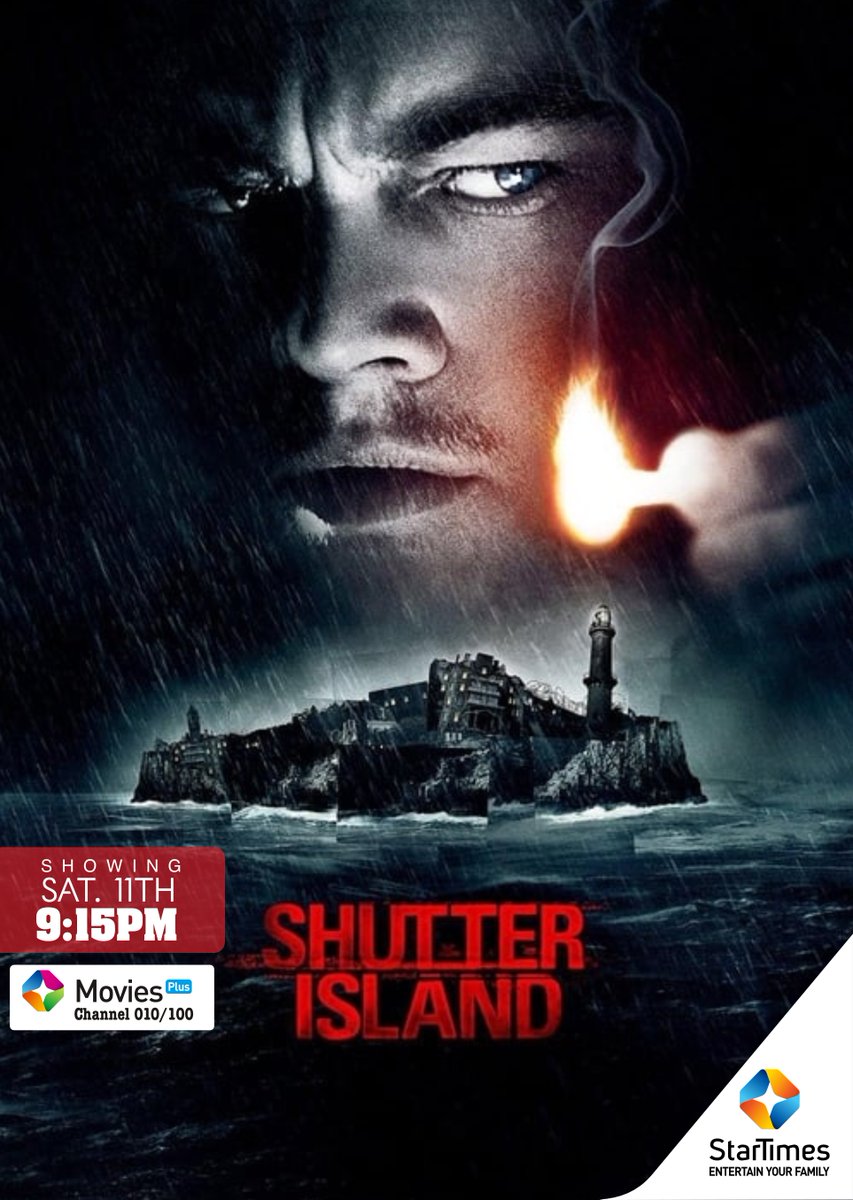 Teddy Daniels and Chuck Aule, two US Marshals, are sent to an asylum on a remote island to investigate the disappearance of a patient, where Teddy uncovers a shocking truth about the place. 'Shutter Island' showing later today at 9:15pm on ST Movies Plus CH 010/100 #stmoviesplus