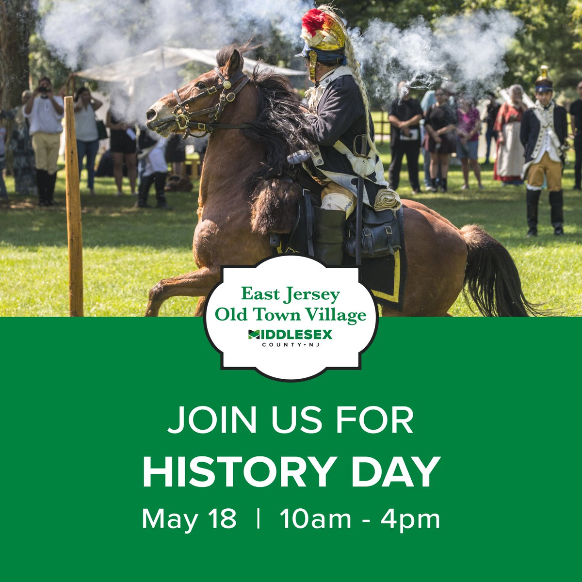 Are you the #historybuff in your family or group of friends? Or the student who reads up on the past even when you’re not in class? Then you won’t want to miss History Day us at East Jersey Old Town Village! For more info, visit: bit.ly/3JW6JHu #FamilyEvent #FreeEvent