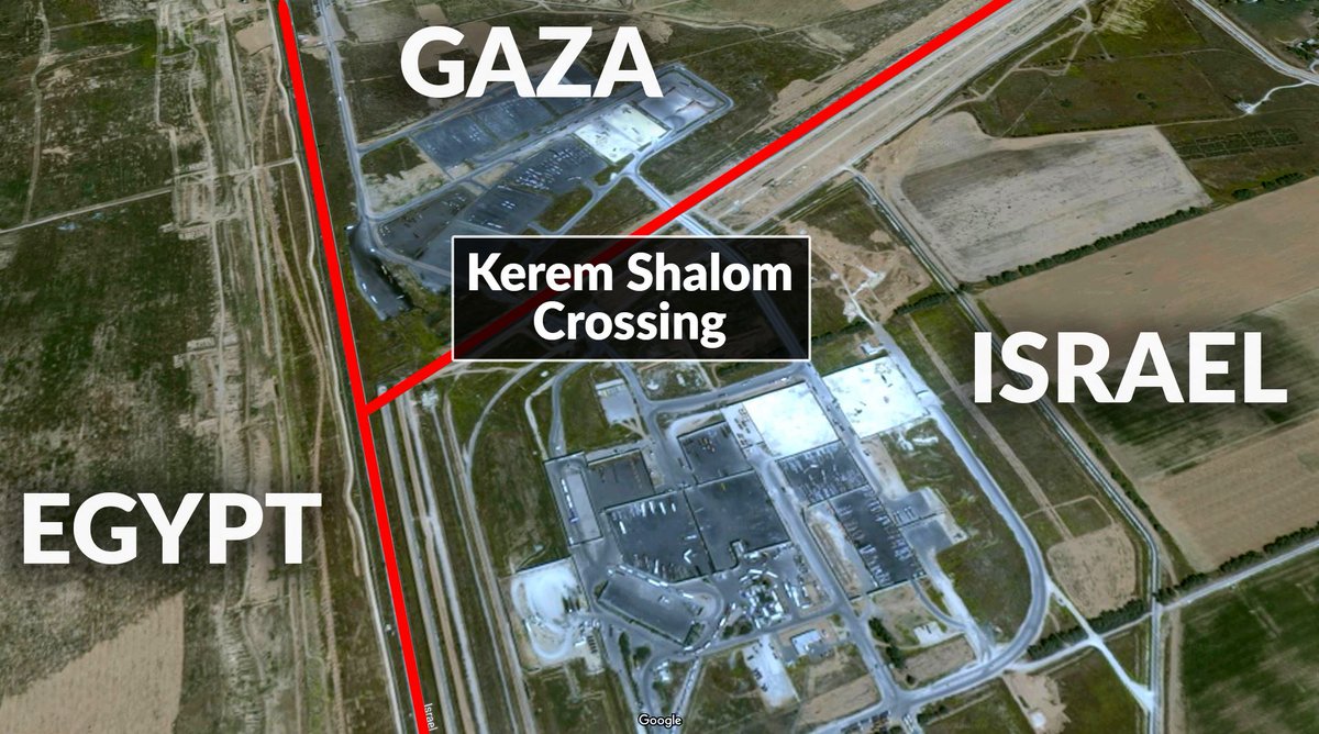 HenMazzig's tweet image. Non-Israeli media will barely mention it, but Hamas shot rockets at Kerem Shalom crossing for the third time this week.

But sure, blame Israel as solely responsible for any humanitarian crisis in Gaza.
