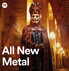 The newly released demo version of Killed By Death had been added to the @spotify playlist, All New Metal. Its among some great company so make sure you check it out here shorturl.at/hkBHK