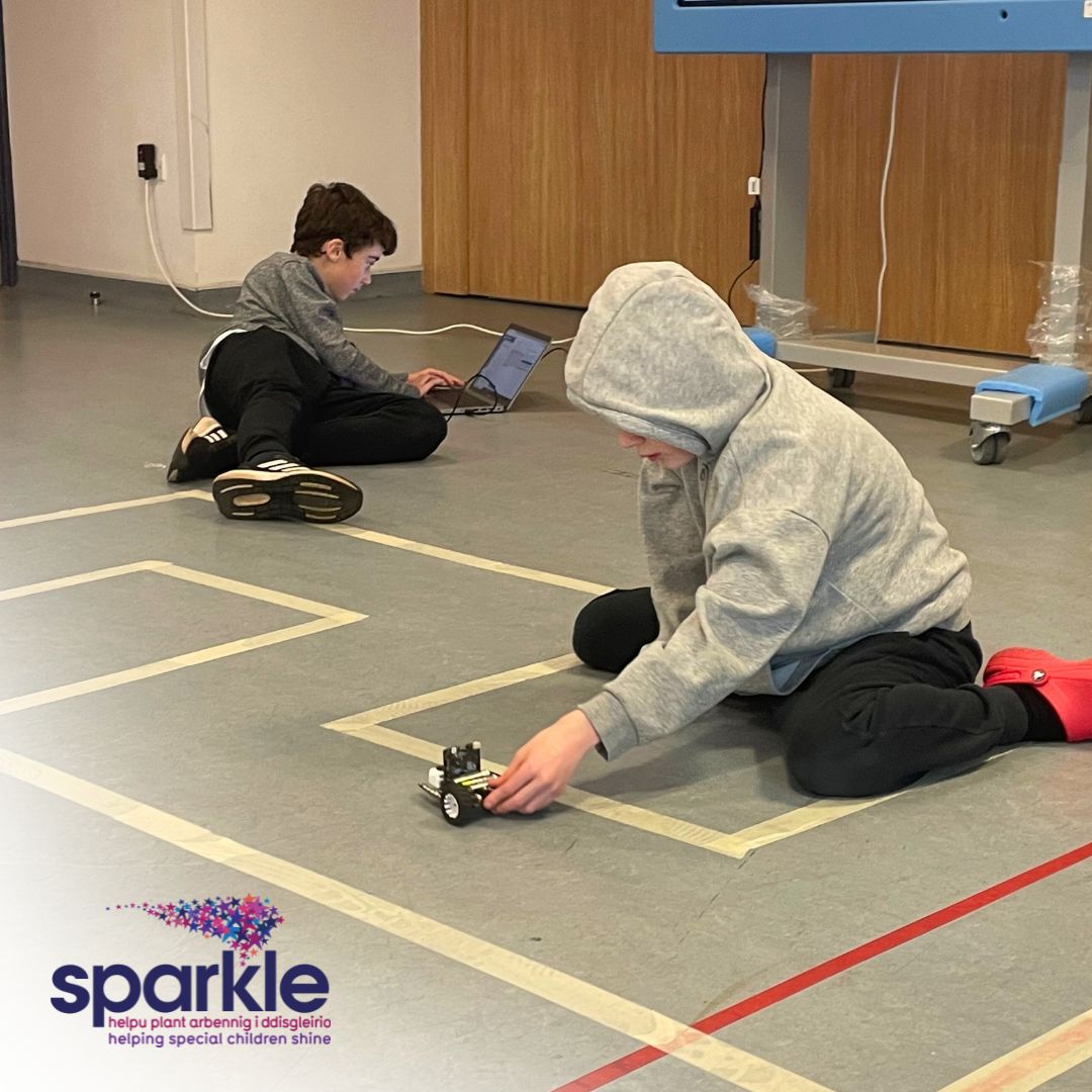 sparkleappeal's tweet image. Last week, we were thrilled to have Wendy Jones from @klacorp visit our Tech Club sessions at the Serennu Children’s Centre. 👾🤖
Thank you Wendy for delivering another fun session to our young people! 💜✨

#TGIF #FridayFun #FunFridays #FunFriday #HappyFriday #FollowFriday