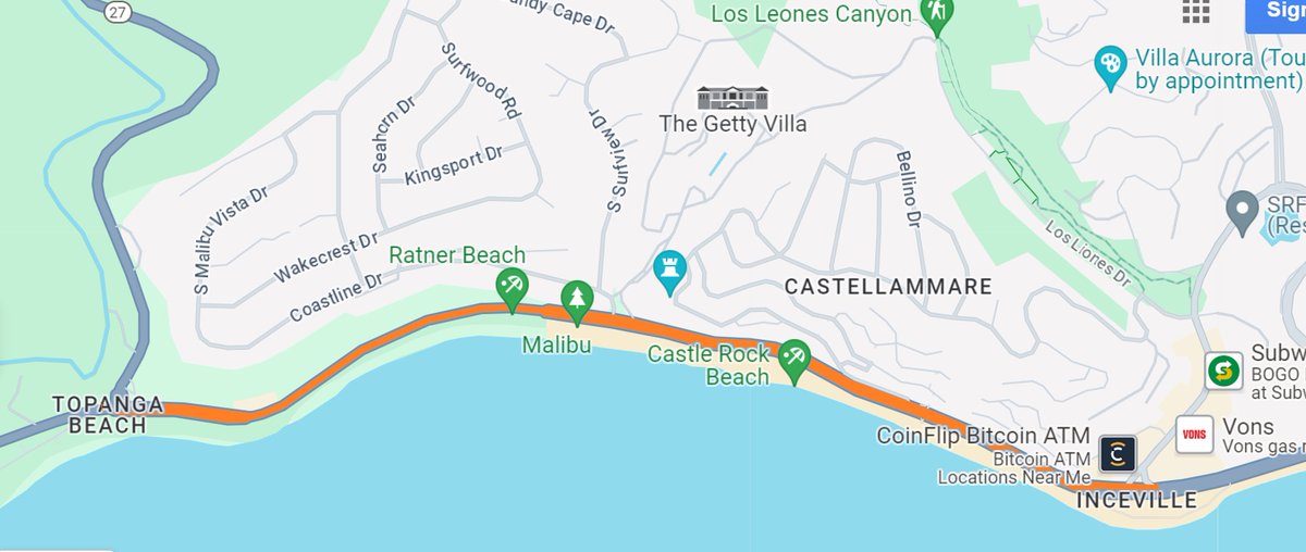 *Pacific Coast Hwy* Expect one lane to be blocked in either direction of northbound & southbound PCH by a moving closure between Sunset Blvd & Topanga Cyn Blvd & southbound PCH between Corral Canyon Rd & Puerco Cyn Rd for drainage upgrades Monday 5/13-Friday 5/17 from 9pm to 5am
