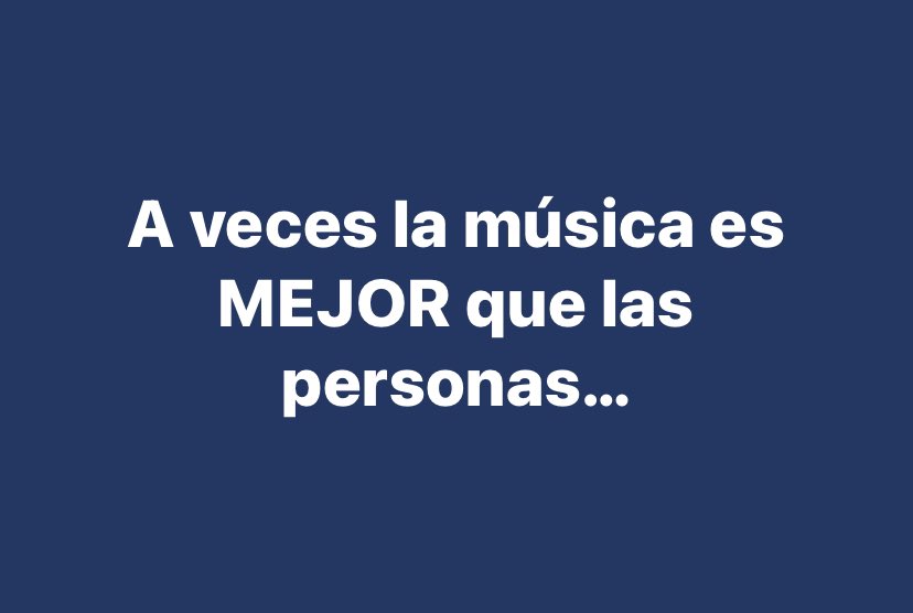 A veces la música es MEJOR que las personas…

#hirock 
#10Mayo 
#musica 
#rock