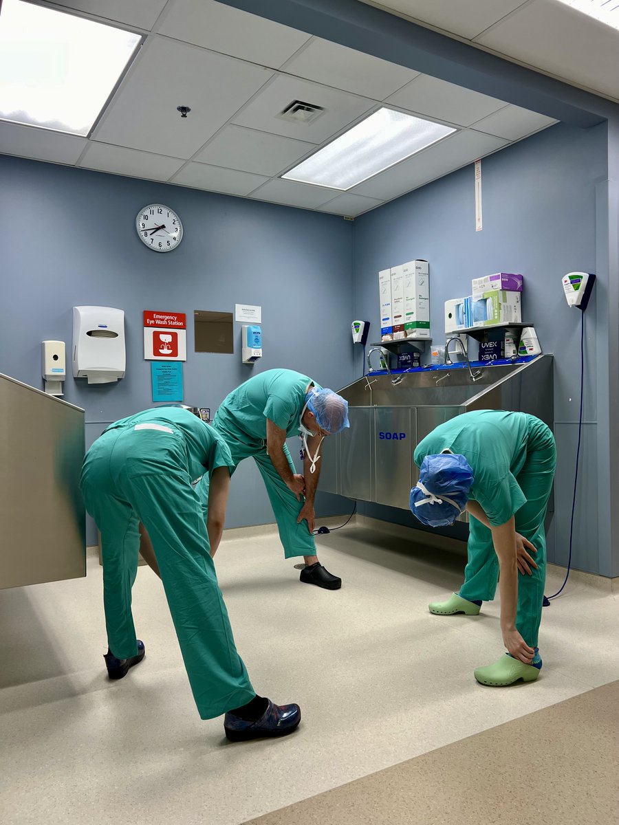 Before every procedure, Magdy P. Milad (<a href="/magdymiladmd/">magdy</a>), MD, connects with his team so they can ground themselves, warm up their muscles and share objectives they hope to achieve during the case. What are your intentions for today? <a href="/NM_ObGyn/">NM Obstetrics and Gynecology</a> #NMBetter