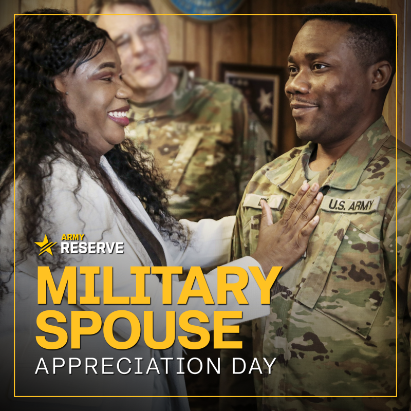 #Militaryspouses #ThankYou Our nation's resilience stems not just from our brave Soldiers but also from the unwavering support of their families. Together, we're stronger! 💪❤️