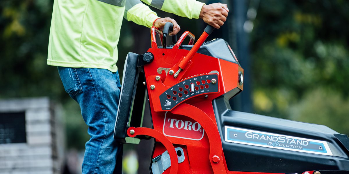 Are you tracking your Revolution mower? Start anytime! Download the Horizon360 app, register your machine and start collecting data. #landscapingtech