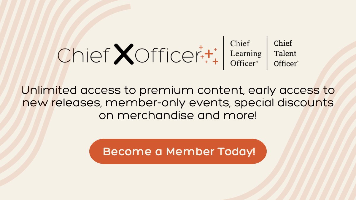 CXO Membership is your gateway to unparalleled savings and benefits! Join today to enjoy exclusive discounts on registrations, awards, reports, and merchandise. Elevate your learning and talent strategies with us! Join now: hubs.ly/Q02wBXL60 #learninganddevelopment