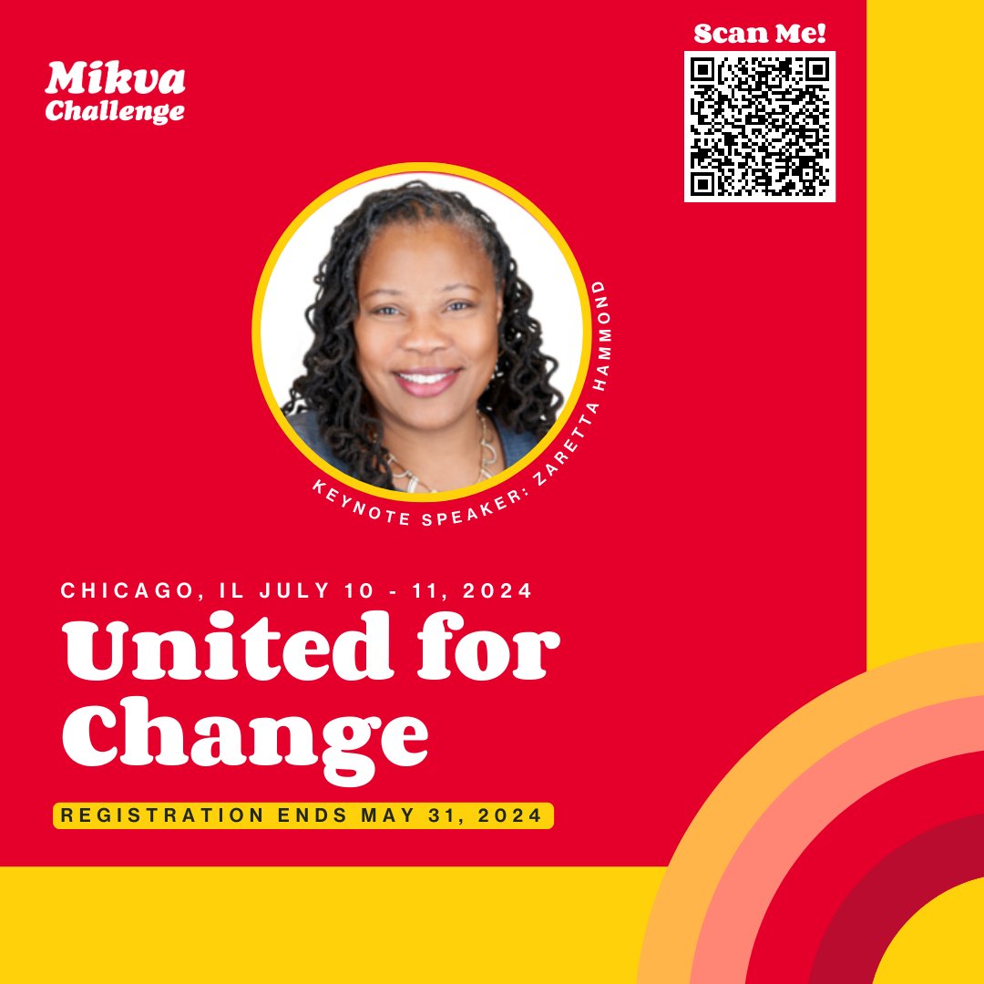 Educators! Meet us at Chicago’s @wyhs July 10-11 for our United for Change Summer Conference. We’ll welcome incredible educators and youth from across the U.S. to share best practices on centering student voice and scaffolding #ProjectSoapbox. Learn more: mikvachallenge.salsalabs.org/mikvasummercon…