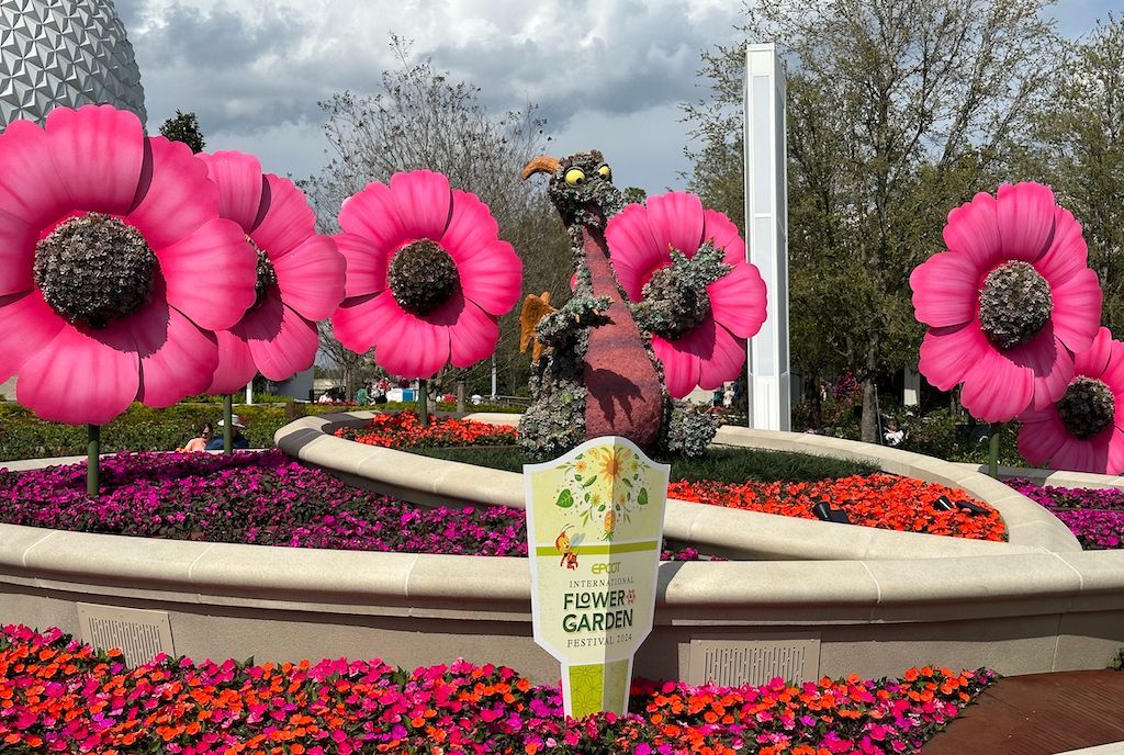 It is not too late to enjoy the EPCOT International Flower & Garden Festival, running now through May 27th. #EPCOT #FlowerFestival #GardenFestival #unofficialguide #theUGSeries advkeen.co/3wofarM