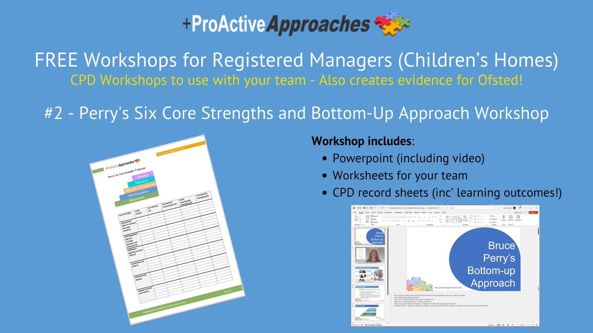 ProActBehaviour's tweet photo. Children's Homes CPD Workshops - DOWNLOAD NOW...
Click the link to download the workshop: https://t.co/duW2cZna54 https://t.co/LxvbZDMpRG