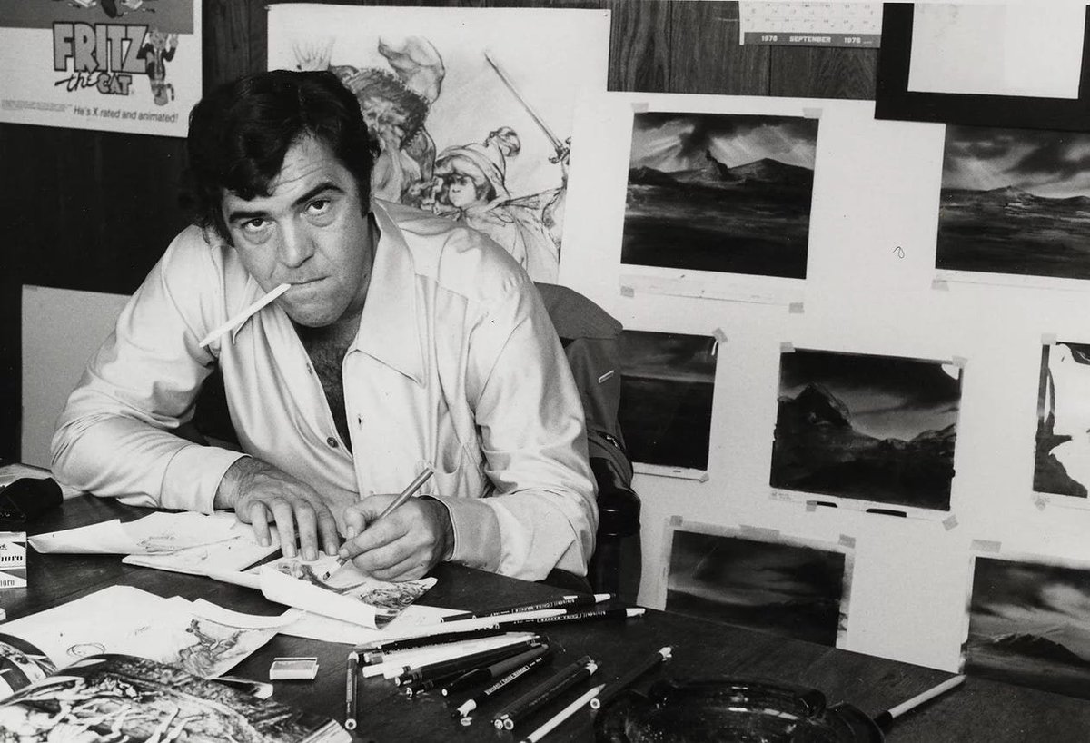 Comics History for #JewishHeritageMonth

Ralph Bakshi

Cartoonist, animator, artist.

Created fantastical worlds, and collaborations with some legendary comics artist such as Frazetta and Crumb!