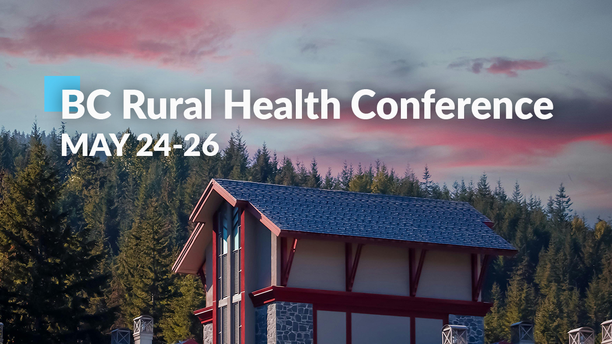 We’re looking forward to the @RCCbc BC Rural Health Conference May 24–26. We have a booth and are excited to connect with rural physicians, residents, medical students and other healthcare practitioners in beautiful Whistler. Who are you hoping to see there? #BCRHC #ruralhealth