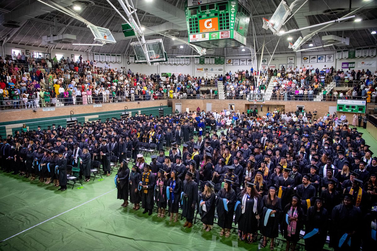 Today is YOUR day Class of 2024…. You did it! 🎓 Welcome to our @DeltaState Alumni Family! 💚🎉 #DSUFamily #DSUAlumni #Commencement