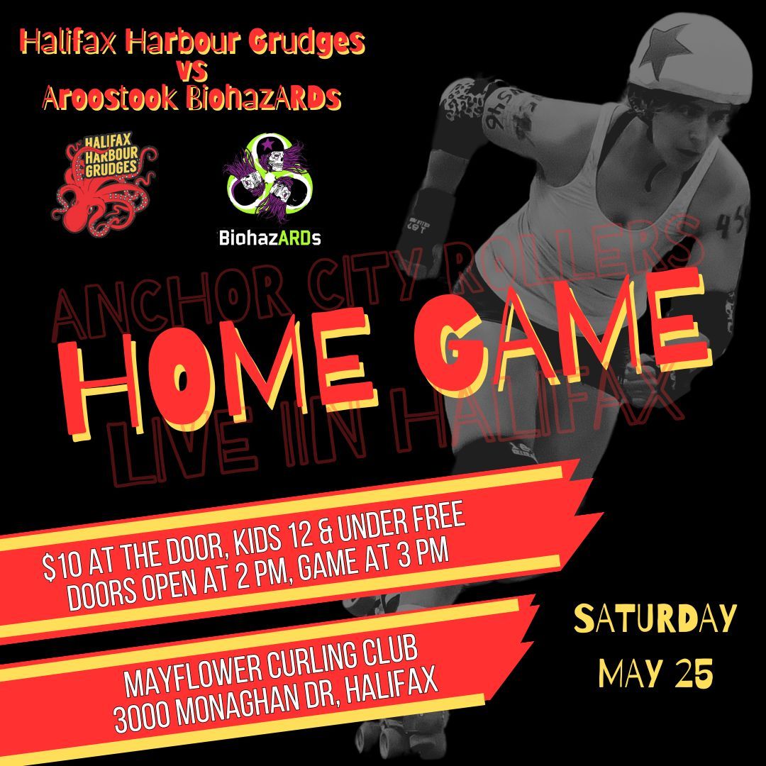 It's derby season! Join us for our first game of 2024, in Halifax! So good to be home!
#anchorcityrollers #derby #rollerderby #halifax #halifaxevents #wftda
