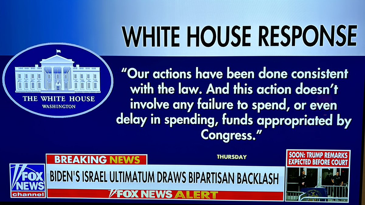 So, is the @WhiteHouse FINALLY ADMITTING the IMPEACHMENT of @realDonaldTrump was a SHAM???💯🤷🏼‍♂️ Because, that’s what it sounds like to me…🤡🤡🤡