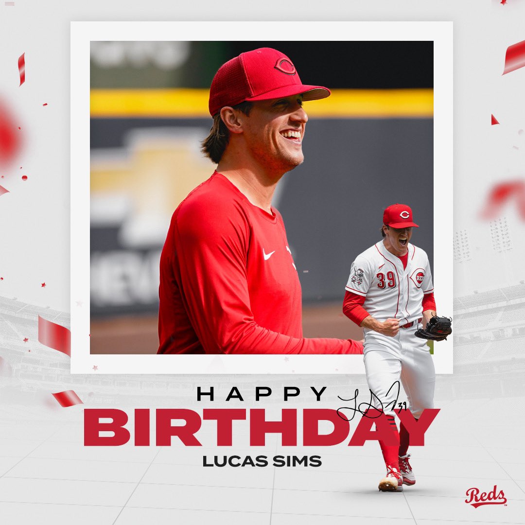 Happy birthday, Lucas Sims! 🎈