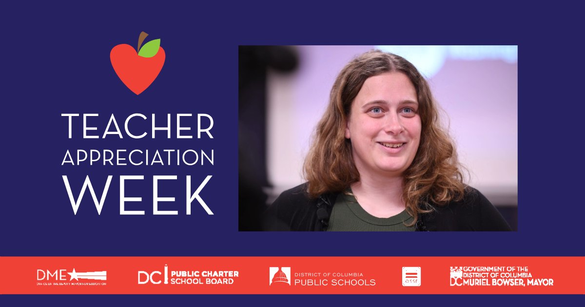 For Kelly Maranchuck, @BasisDC educator and 2023 Milken Educator Award winner, building academic talent and relationships go hand in hand. Thank you for creating an engaging environment for everyone to excel. #WeLoveDCTeachers