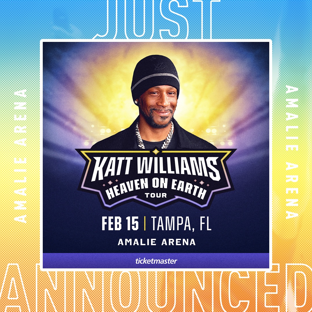 SHOW ANNOUNCE: @KattWilliams is coming to Tampa on February 15, 2025! Tickets go on sale next Friday, May 17 at 10am.

Signup at amaliearena.com/newsletter (comedy) to receive a code the night before the presale.