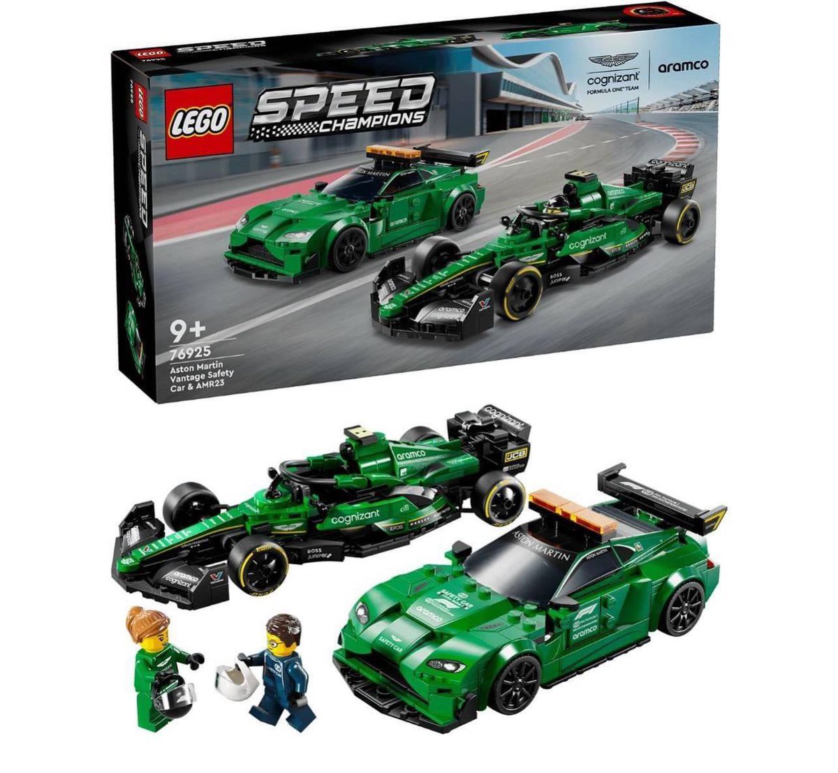 Lego zapowiedziało oficjalny set Speed Champions z Astonami. Wygląda całkiem  fajnie jak na takie małe modele, szkoda że nie będzie jako figurka Alonso czy Stroll. 

Na oficjalnej  stronie lego, taki set kosztuje 240zł.

#F1PL #ViaF1 #F1News