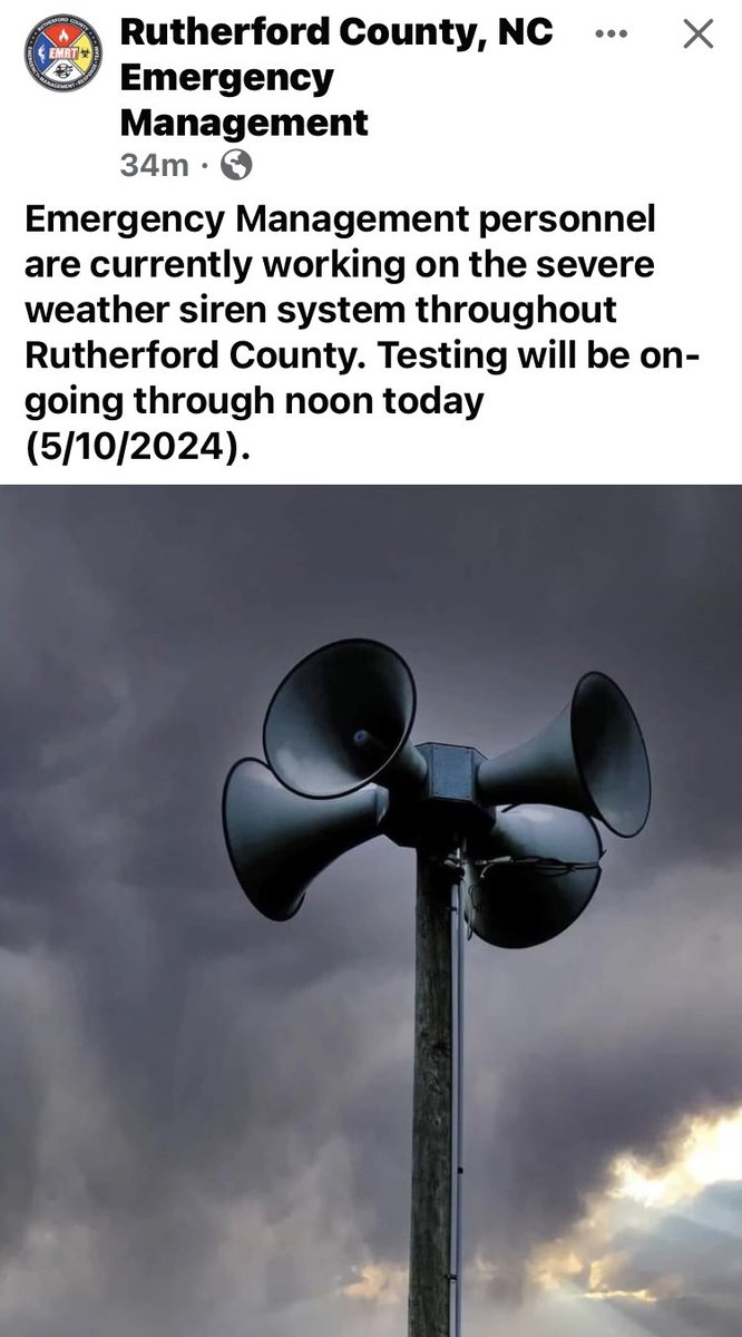 ⚠️ #RutherfordCountyNC