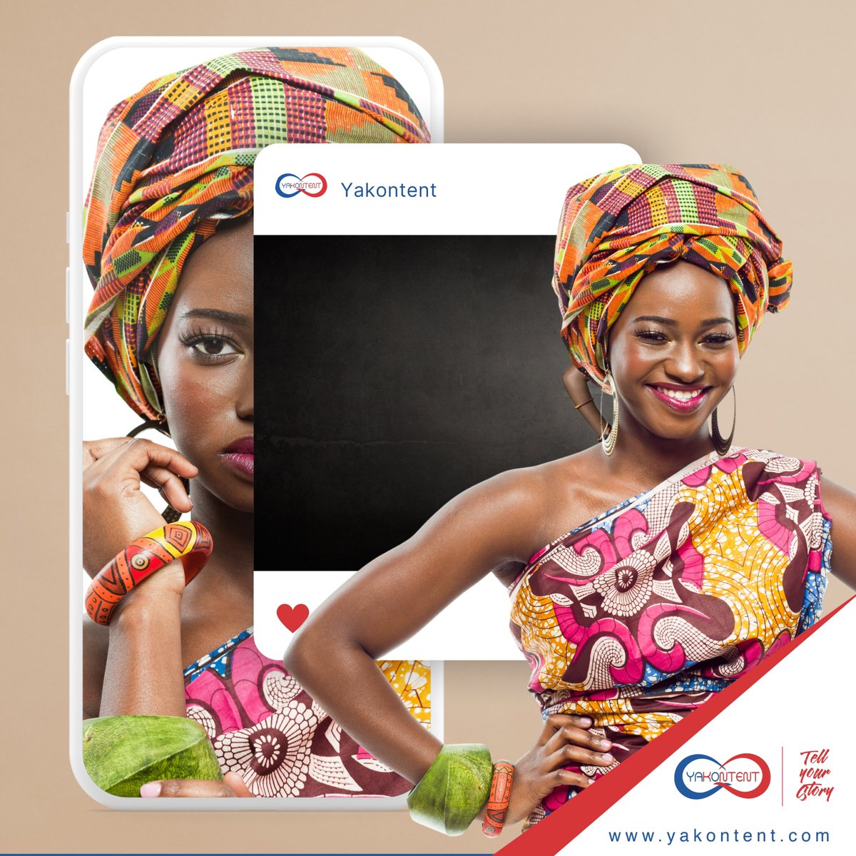 Share your beauty and all your African traditional wear designs on yakontent.com #TellYourStory
