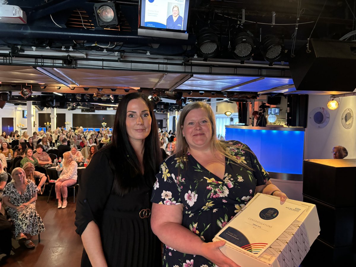 Next up is the Advanced Practitioner Award and the winner is… Chelsea Scott! Congratulations #SteesNightingale 🙌👏