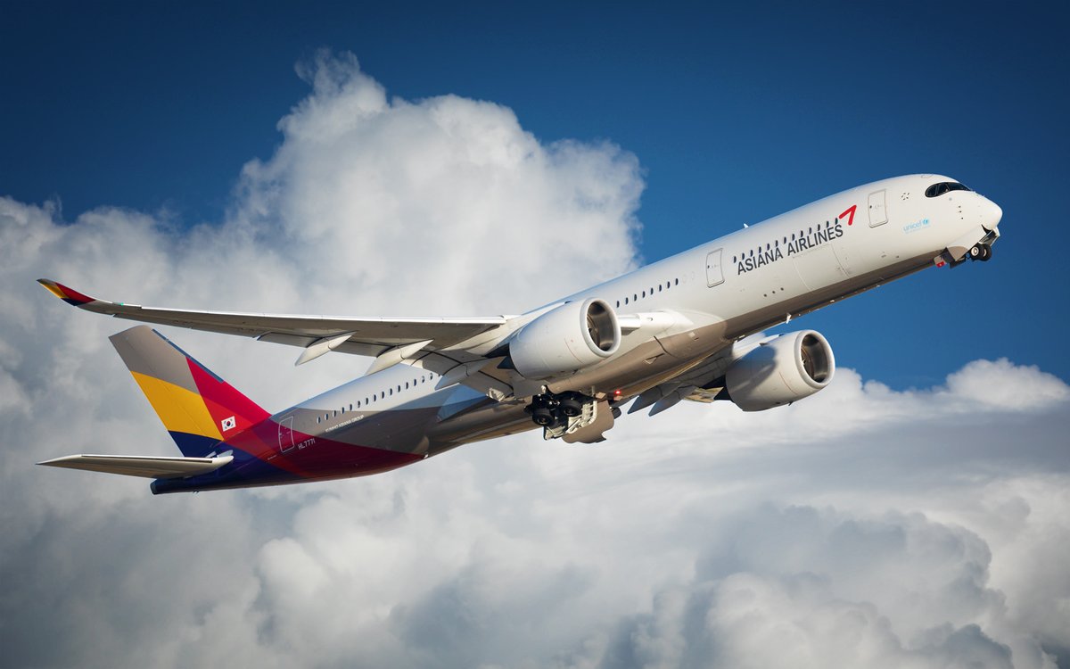 ⚠️ Asiana Airlines añadirá un cuarto vuelo semanal en la ruta Seúl<>Barcelona, recuperando la capacidad pre-pandemia a partir del 11 de septiembre. Todos los vuelos operados con Airbus A350-900.