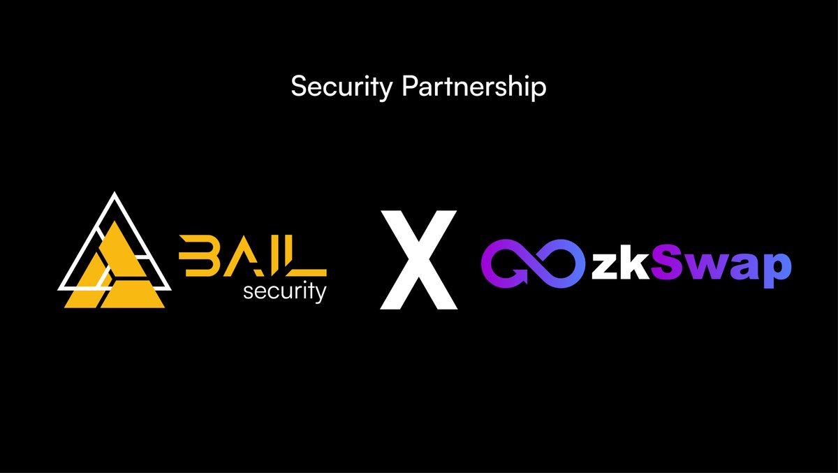 We're excited to share the news of our next expanded long-term security partnership with @zkSwap_finance  🤝.

zkSwap Finance is a DEX and the first Swap to Earn DeFi Platform on zkSync Era ecosystem.

Our top priority will be safeguarding their ecosystem for the long term, in…
