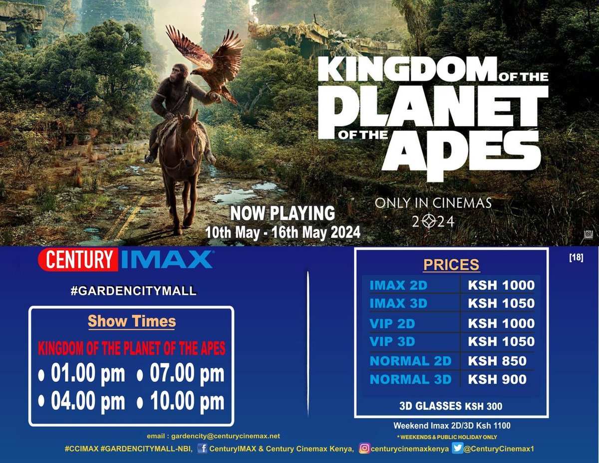 goplacesdigital's tweet image. Step into a world of cinematic magic! 🎬✨ 
Check out our thrilling lineup from May 10th to 16th

Reserve your seats now bit.ly/3UTiipd

#Sarit#thejunctionmall#tworiverske #GoPlaces #GoPlacesDigital #MarketingGurus